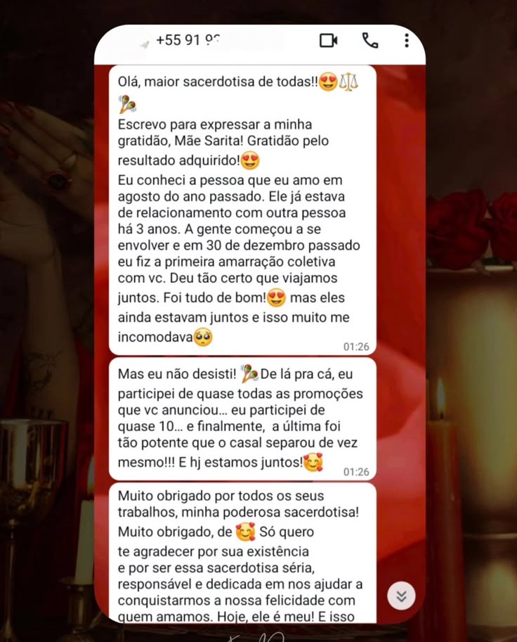Depoimento de cliente 11: Relacionamento e gratidão