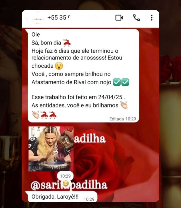 Depoimento de cliente 14: Afastamento de rival