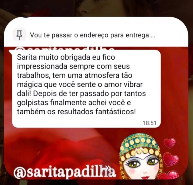 Depoimento de cliente 30: Gratidão pelo trabalho