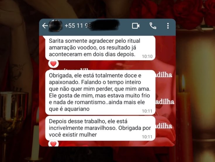 Depoimento de cliente 38: Relacionamento carinhoso